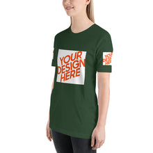 Lade das Bild in den Galerie-Viewer, Cool Kurzärmeliges T-Shirt Damen/Frauen selbst gestalten und bedrucken