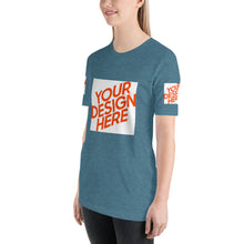 Lade das Bild in den Galerie-Viewer, Cool Kurzärmeliges T-Shirt Damen/Frauen selbst gestalten und bedrucken