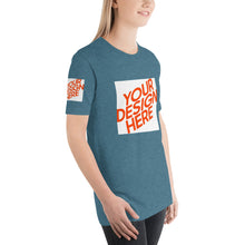 Lade das Bild in den Galerie-Viewer, Cool Kurzärmeliges T-Shirt Damen/Frauen selbst gestalten und bedrucken