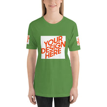 Lade das Bild in den Galerie-Viewer, Cool Kurzärmeliges T-Shirt Damen/Frauen selbst gestalten und bedrucken