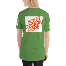 Lade das Bild in den Galerie-Viewer, Cool Kurzärmeliges T-Shirt Damen/Frauen selbst gestalten und bedrucken
