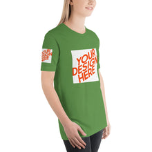 Lade das Bild in den Galerie-Viewer, Cool Kurzärmeliges T-Shirt Damen/Frauen selbst gestalten und bedrucken