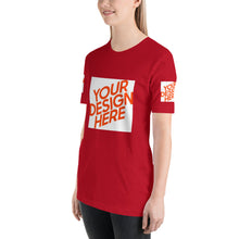 Lade das Bild in den Galerie-Viewer, Cool Kurzärmeliges T-Shirt Damen/Frauen selbst gestalten und bedrucken