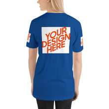 Lade das Bild in den Galerie-Viewer, Cool Kurzärmeliges T-Shirt Damen/Frauen selbst gestalten und bedrucken