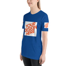 Lade das Bild in den Galerie-Viewer, Cool Kurzärmeliges T-Shirt Damen/Frauen selbst gestalten und bedrucken