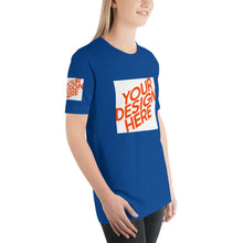 Lade das Bild in den Galerie-Viewer, Cool Kurzärmeliges T-Shirt Damen/Frauen selbst gestalten und bedrucken
