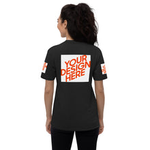 Lade das Bild in den Galerie-Viewer, Recycletes T-Shirt Damen/Frauen selbst gestalten und bedrucken