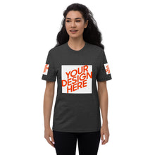 Lade das Bild in den Galerie-Viewer, Recycletes T-Shirt Damen/Frauen selbst gestalten und bedrucken