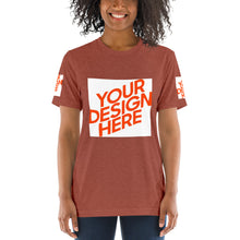 Lade das Bild in den Galerie-Viewer, Kurzärmeliges weiche T-Shirt Damen/Frauen GTS907643 selbst gestalten und bedrucken