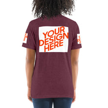 Lade das Bild in den Galerie-Viewer, Kurzärmeliges weiche T-Shirt Damen/Frauen GTS907643 selbst gestalten und bedrucken