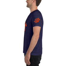 Lade das Bild in den Galerie-Viewer, Kurzärmeliges T-Shirt Tri-Blend Herren/Männer selbst gestalten und bedrucken
