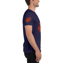 Lade das Bild in den Galerie-Viewer, Kurzärmeliges T-Shirt Tri-Blend Herren/Männer selbst gestalten und bedrucken