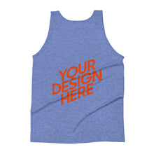 Lade das Bild in den Galerie-Viewer, Hals- und Armausschnitt Tank-Top Shirt Herren/Männer selbst gestalten und bedrucken