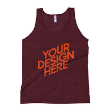 Lade das Bild in den Galerie-Viewer, Hals- und Armausschnitt Tank-Top Shirt Herren/Männer selbst gestalten und bedrucken