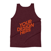 Lade das Bild in den Galerie-Viewer, Hals- und Armausschnitt Tank-Top Shirt Herren/Männer selbst gestalten und bedrucken