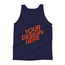 Lade das Bild in den Galerie-Viewer, Hals- und Armausschnitt Tank-Top Shirt Herren/Männer selbst gestalten und bedrucken