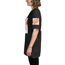 Lade das Bild in den Galerie-Viewer, Tri-Blend Track-Shirt Damen/Frauen selbst gestalten und bedrucken