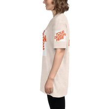 Lade das Bild in den Galerie-Viewer, Tri-Blend Track-Shirt Damen/Frauen selbst gestalten und bedrucken