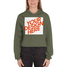 Lade das Bild in den Galerie-Viewer, Crop-Pullover Damen/Frauen selbst gestalten und bedrucken