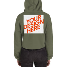 Lade das Bild in den Galerie-Viewer, Crop-Pullover Damen/Frauen selbst gestalten und bedrucken