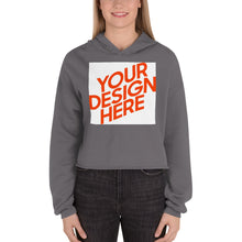 Lade das Bild in den Galerie-Viewer, Crop-Pullover Damen/Frauen selbst gestalten und bedrucken