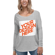 Lade das Bild in den Galerie-Viewer, Langärmeliges Damen T-Shirt GTS80679 selbst gestalten und bedrucken