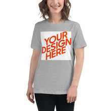 Lade das Bild in den Galerie-Viewer, Lockeres T-Shirt Damen/Frauen GTS890436 selbst gestalten und bedrucken