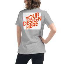 Lade das Bild in den Galerie-Viewer, Lockeres T-Shirt Damen/Frauen GTS890436 selbst gestalten und bedrucken
