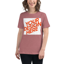 Lade das Bild in den Galerie-Viewer, Lockeres T-Shirt Damen/Frauen GTS890436 selbst gestalten und bedrucken
