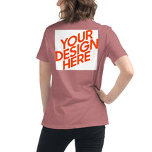Lade das Bild in den Galerie-Viewer, Lockeres T-Shirt Damen/Frauen GTS890436 selbst gestalten und bedrucken