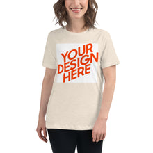 Lade das Bild in den Galerie-Viewer, Lockeres T-Shirt Damen/Frauen GTS890436 selbst gestalten und bedrucken