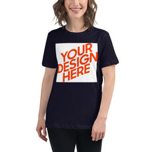 Lade das Bild in den Galerie-Viewer, Lockeres T-Shirt Damen/Frauen GTS890436 selbst gestalten und bedrucken