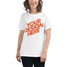 Lade das Bild in den Galerie-Viewer, Lockeres T-Shirt Damen/Frauen GTS890436 selbst gestalten und bedrucken