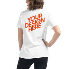 Lade das Bild in den Galerie-Viewer, Lockeres T-Shirt Damen/Frauen GTS890436 selbst gestalten und bedrucken