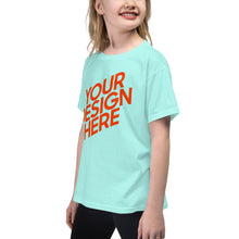 Lade das Bild in den Galerie-Viewer, Kurzärmeliges T-Shirt für Teenager Jugend GTS5897342 selbst gestalten und bedrucken