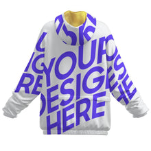 Lade das Bild in den Galerie-Viewer, Einzelbild-Design Damen / Frauen Doppelschicht Hoodie mit Taschen (mit Futter) MWL683 mit Foto Design Motiv Text selbst gestalten und bedrucken
