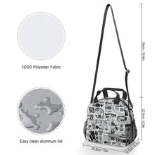 Lade das Bild in den Galerie-Viewer, Isolierte Lunchtasche zum Umhängen | Personalisiert &amp; Auslaufsicher
