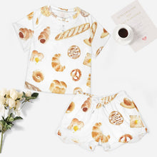 Lade das Bild in den Galerie-Viewer, Loungewear Set Damen Selbst Gestalten | Boxy Shirt &amp; Shorts | S-5XL
