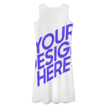 Lade das Bild in den Galerie-Viewer, Einzelbilddruck Damen / Frauen Rundhalsausschnitt Weste Kleid C17Q selbst gestalten und bedrucken
