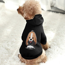 Lade das Bild in den Galerie-Viewer, Hunde Hoodie personalisiert | Cooles Haustier Sweatshirt mit Kapuze
