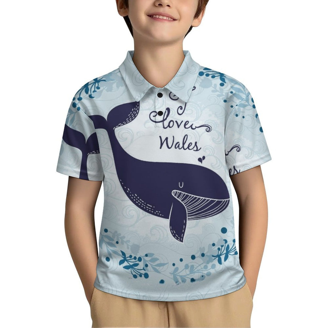 Kinder Polo-Shirt personalisieren | Jungen Polo-Shirt mit Foto