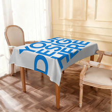 Lade das Bild in den Galerie-Viewer, Quadratische Oxford Tischdecke JJ05191112 mit Foto Design Motiv Text selbst gestalten und bedrucken
