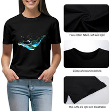 Lade das Bild in den Galerie-Viewer, Damen T-Shirt Bedrucken | 100% Baumwolle | HD-Direktdruck (DTG)
