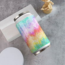 Lade das Bild in den Galerie-Viewer, Edelstahl Tumbler mit Strohhalm | Thermo Becher To-Go | Selbst Gestalten
