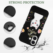Lade das Bild in den Galerie-Viewer, Mobile Phone Case for Apple IPhone 18 Cat, Heart, Elegance

