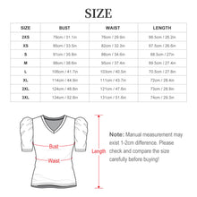 Lade das Bild in den Galerie-Viewer, Damen Shirt mit Puffärmeln personalisieren | T-Shirt mit Foto
