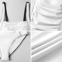 Lade das Bild in den Galerie-Viewer, Personalisierter Square-Neck Badeanzug mit Shaping-Effekt
