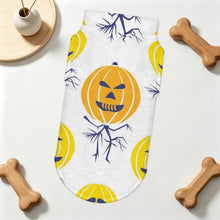 Lade das Bild in den Galerie-Viewer, Pet Fleece Warm Vest Pumpkin Man, Gold，Halloween
