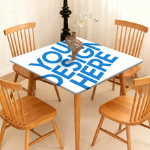 Lade das Bild in den Galerie-Viewer, Quadratische Tischdecke Wachstuch JJ05191095 mit Foto Design Motiv Text selbst gestalten und bedrucken
