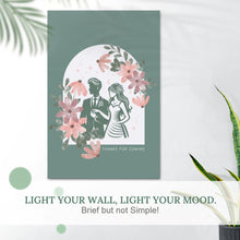 Lade das Bild in den Galerie-Viewer, Personalisierte Poster zur Hochzeit Geschenk Plakat hochzeit Selber Machen Gestalten
